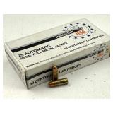 50 Rounds 25 ACP Ammo - 50gr FMJ