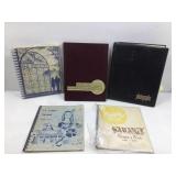 Yearbooks & photo album w/theater productions &
