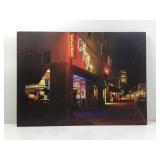 This print depicts Night Shift by Patricia