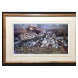 This print is titled Celestial Encounter by