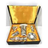 Porcelain Tea Set in Partial Box - NOT Versace by