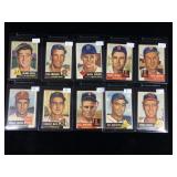 1953 topps baseball singles