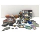 Collection of Polished Stone Specimens,