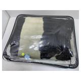 Lg Cow Hide rug, some damage
