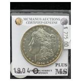 1904 O Signature Series Silver Morgan Dollar