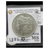1885 O Signature Series Silver Morgan Dollar