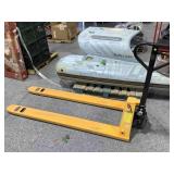 Uline 6ft Long Fork Pallet Jack, H-1779