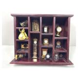 Collection of Mini Desktop Clocks and Housings