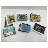 Vintage postcards, new & used, assortment