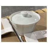 2 Cases of Bernardaud Sugar bowl w/lids, 4in