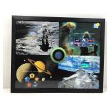This is a framed space achievement and