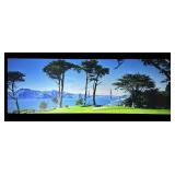 This canvas wall art titled golf course with the