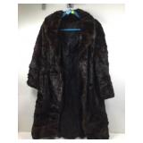 Vtg Tea/Knee Length Mink Fur Coat by Furs By Jay