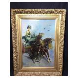 This painting appears to be a reproduction of a