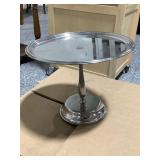 Case of Metal Cake Stands 6in diameter, from high
