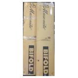 2-Masonite Bifold sliding doors 3ft long, in box