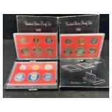 3 United State Proof Sets Incl. 1980 & 2-1981