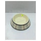 Burberry London Ceramic Pet Dish 8in Diameter At