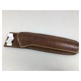 Very long barrel leather holster from the hunter