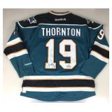 San jose sharks Autographed hockey jersey