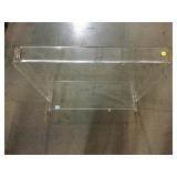 Plexiglass Blanket / Quilt rack, Approx 29x28in