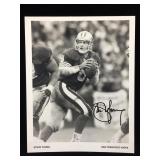 Steve youg Autographed Picture
