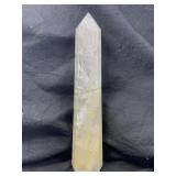 2ft Tall Natural Quartz Obelisk - Ex Condition -