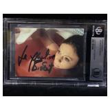 Bgs Authentic Autograph Jacqueline bisset