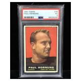 Psa 3 1961 topps paul hornung