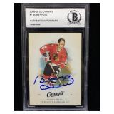 Bgs Authentic Autograph Bobby hull