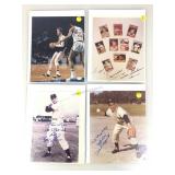 Mixed lot of sports autographed pictures