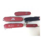 Swiss Army Knives Including Wenger Delemont