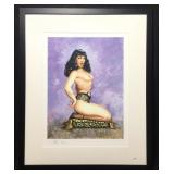 Olivia DeBerardinis Signed LE Bettie Page