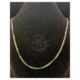14k Gold Chain Necklace, Tw 27g, Sz 29in Long