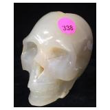 3.5in Natural Agate Carved Skull