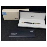 Mont Blanc Pen W/box, Embellished, Approx 5¼in