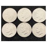 6 Ike / Eisenhower Dollars