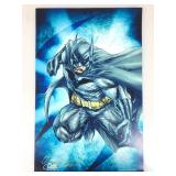 Shelby Robertson Signed Batman Art Print. 11x17