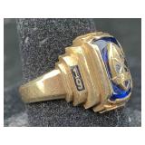 10k Gold Class Ring, Tw 5.6g, Sz 5.5