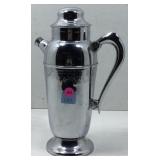 This is a vintage Farberware art, deco, chrome