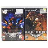 PS2 Zone of the Enders 1&2 - CIB except no Demo