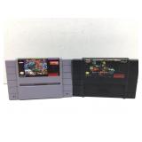 SNES Killer Instinct and Street Fighter II