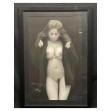 Jon Hul Double Signed LE Pin-Up Print On Paper.