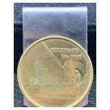Zippo Money Clip W/coins
