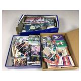 mixed lot of sports cards
