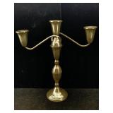 Sterling Silver Weighted Candle Holder, Tw 768.8g,