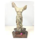 Winged Victory Of Samothrance Resin Sculpture On