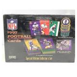 1997 playoff football sealed wax box