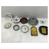 Lot of 10 misc Ash Trays, Cutty Sark, Kirin Beer,