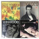 4 Vtg Vinyl Steve Winwood Records.
